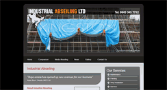 Desktop Screenshot of industrialabseiling.com